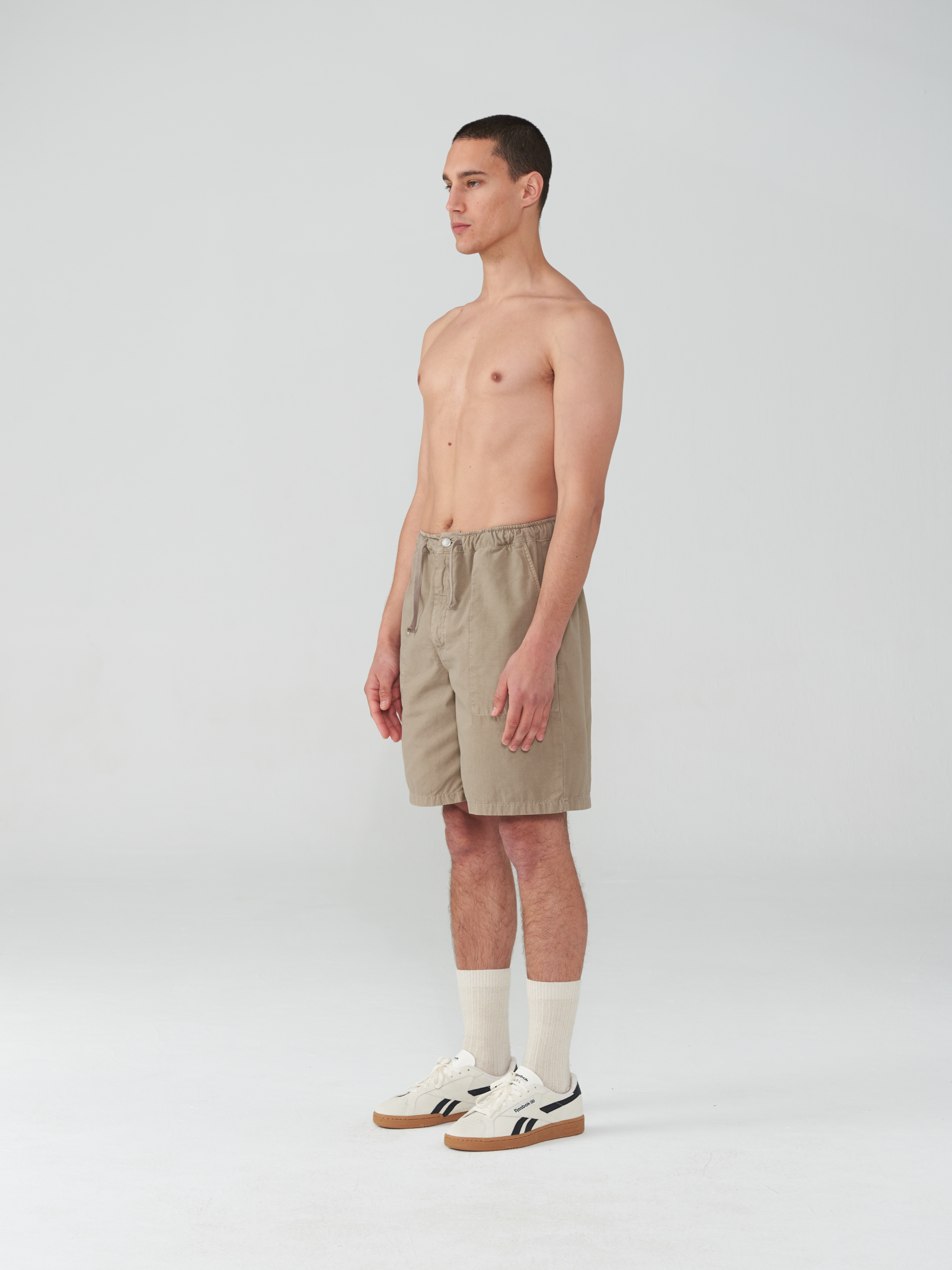 BEIGE CHINO SHORT PANTS