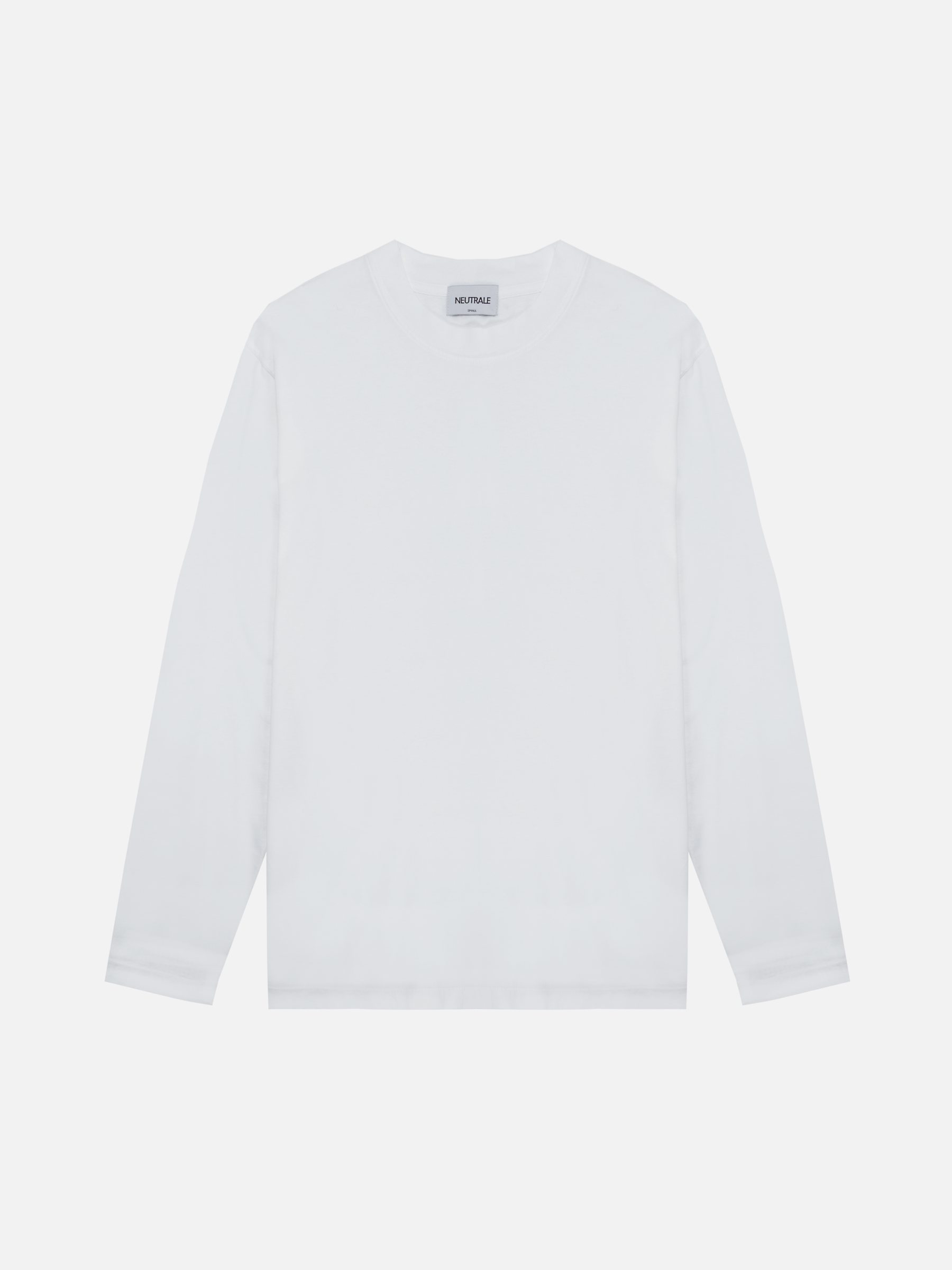 WHITE LONG SLEEVE T-SHIRT