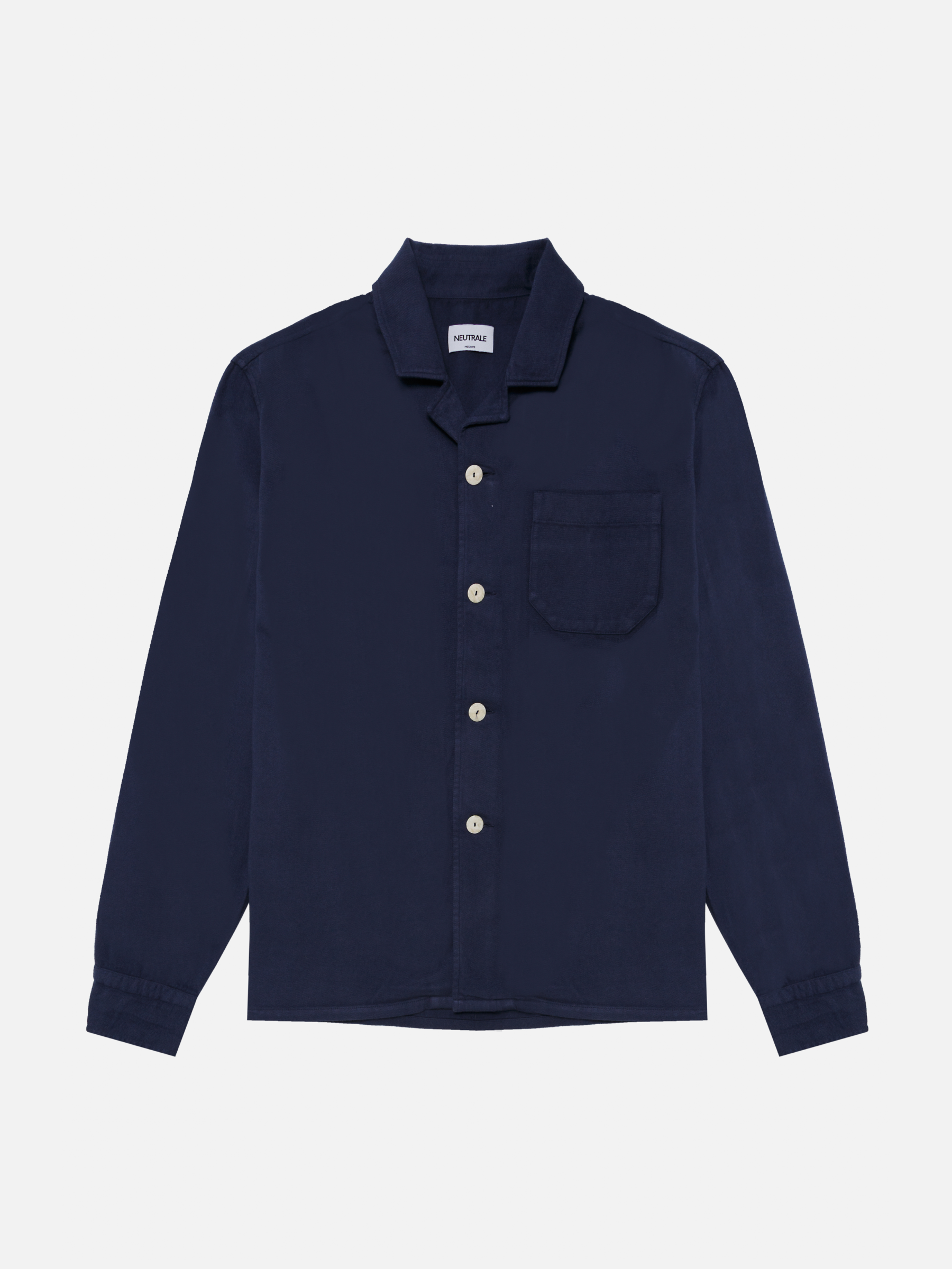 FRENCH NAVY OVERSHIRT