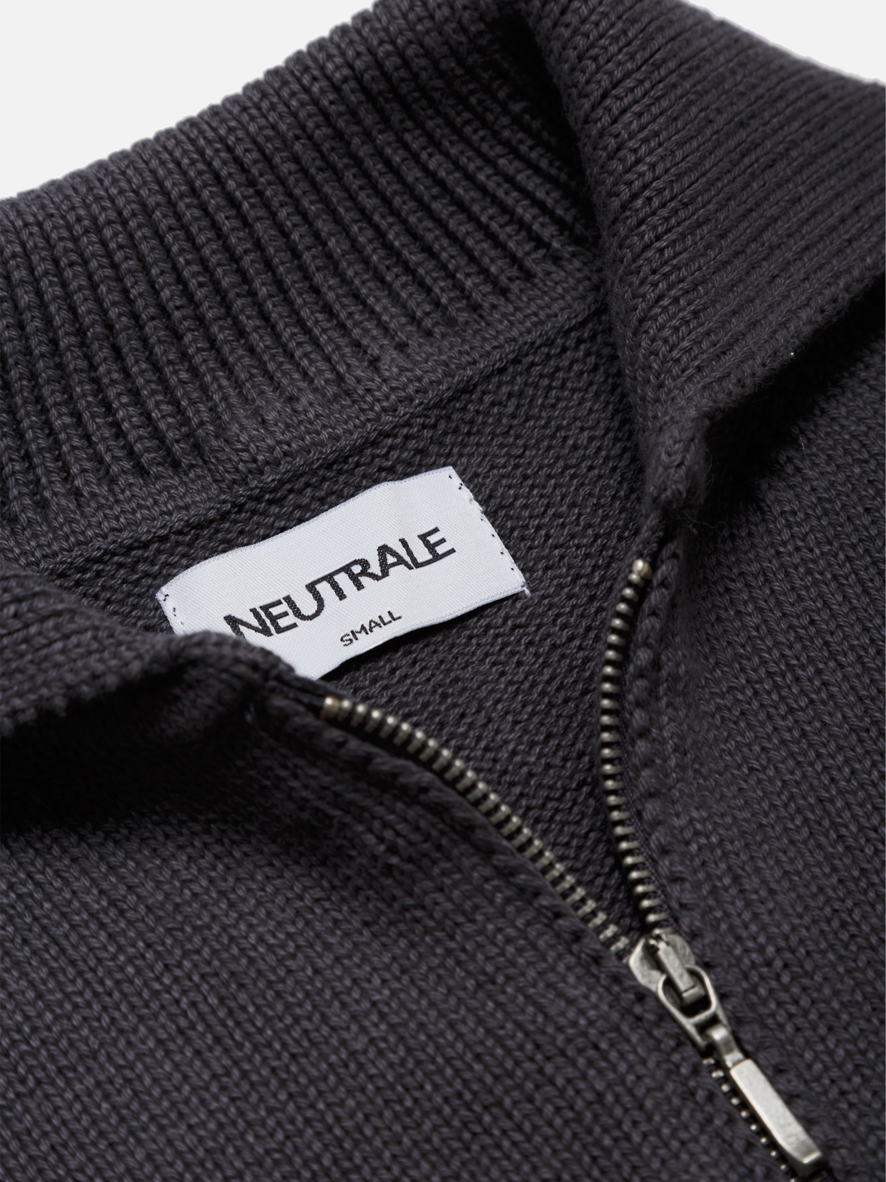 ANTHRACITE KNIT POLO